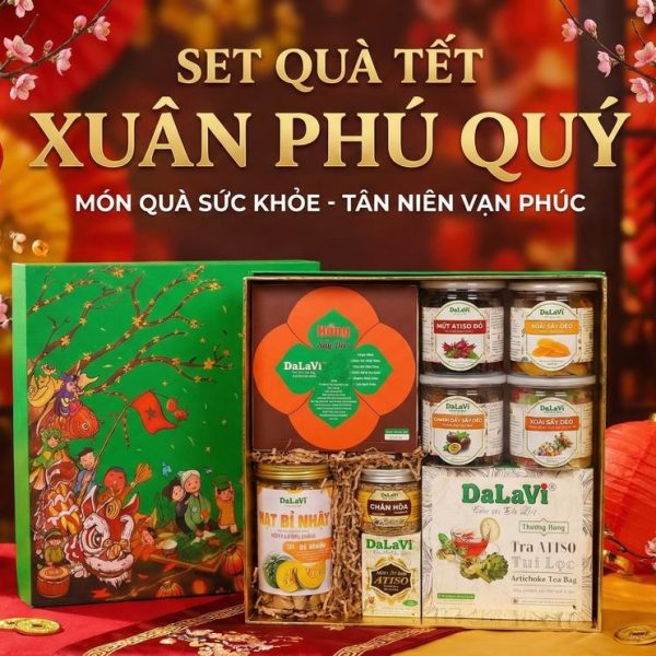 SET QUÀ TẾT XUÂN PHÚ QUÝ