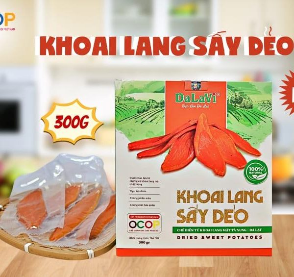 KHOAI LANG SẤY DẺO 300GR