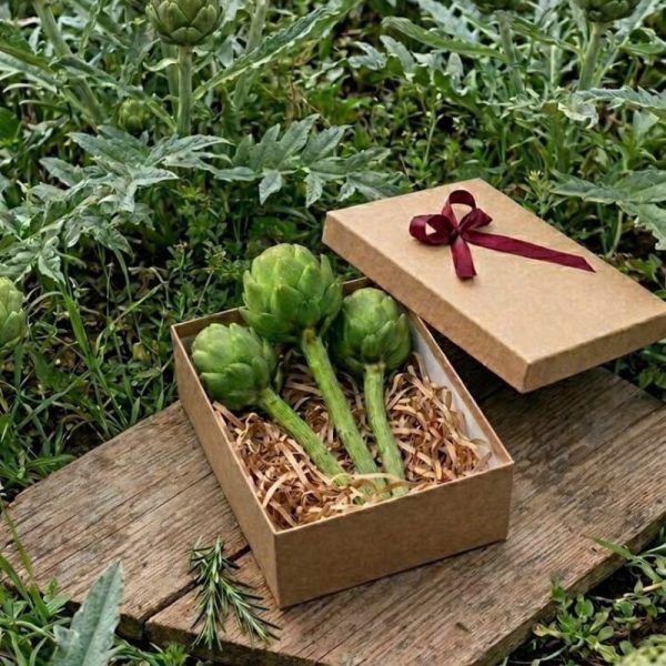 Hộp quà Atiso tươi Đà Lạt