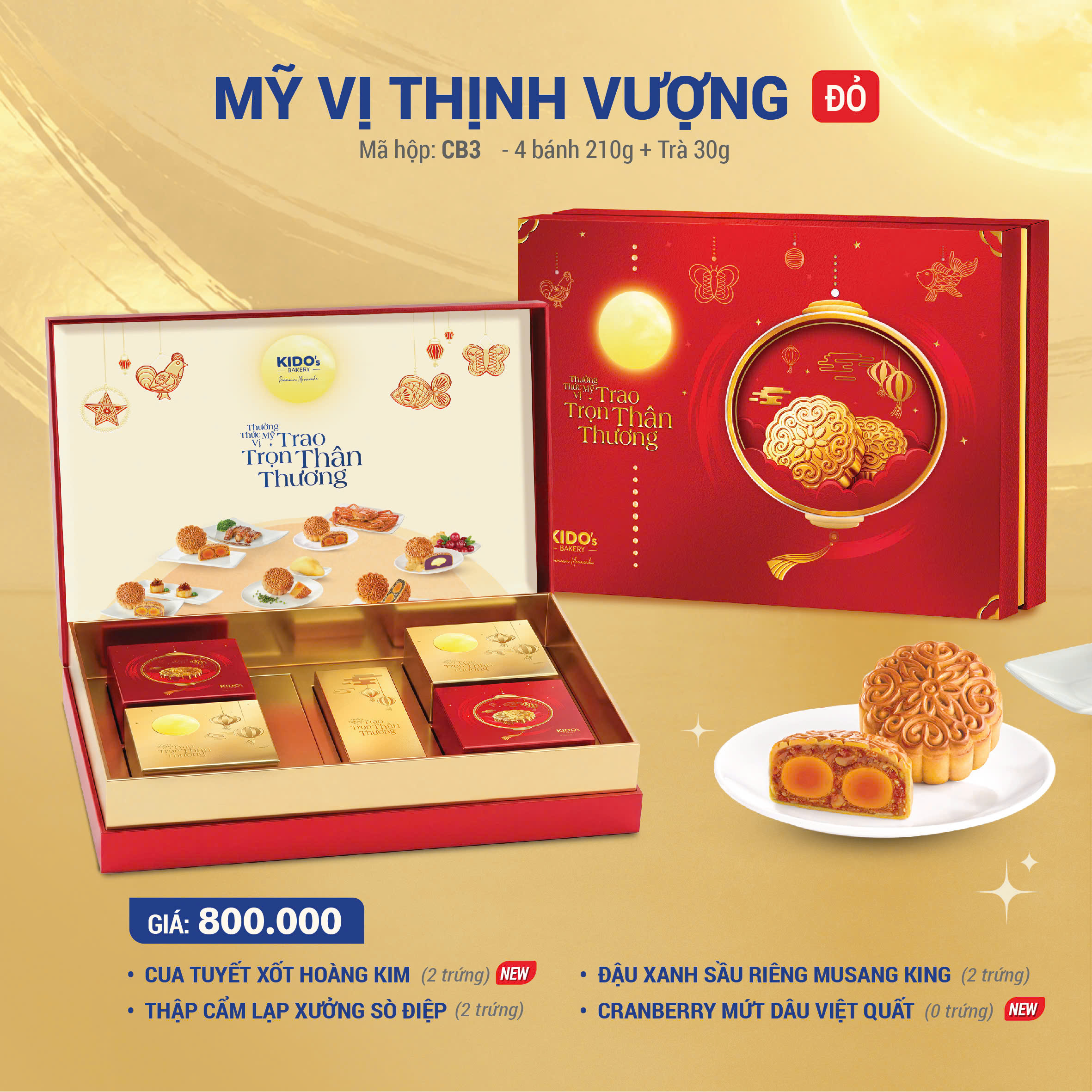 MỸ VỊ THỊNH VƯỢNG (ĐỎ)
